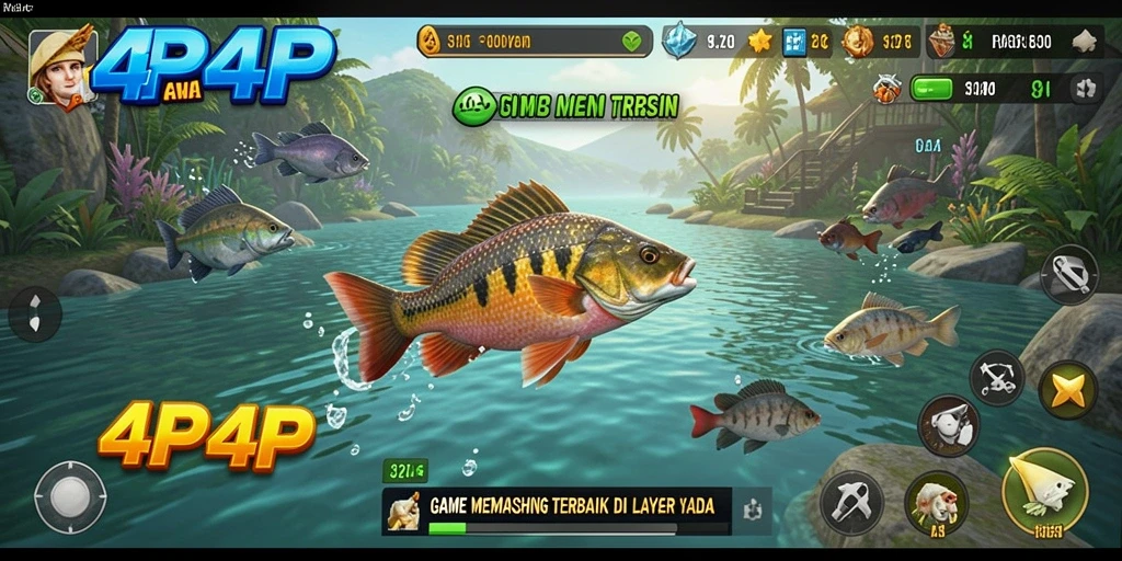 Tampilan gameplay 4P4P yang menakjubkan dan realistik.