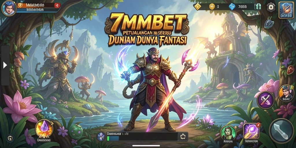Tampilan gameplay <strong>7MMBET</strong> yang memikat dalam dunia petualangan.