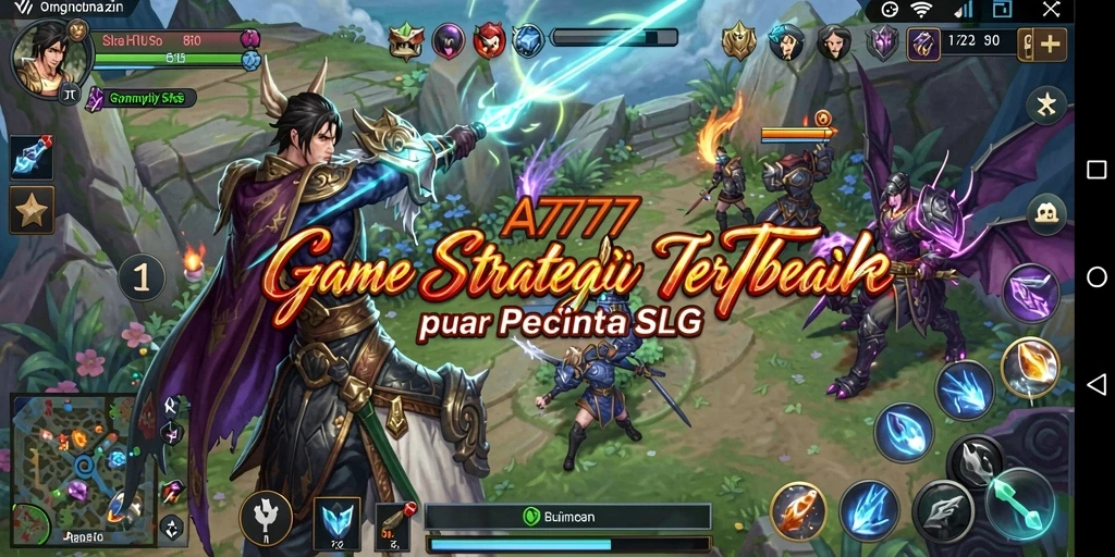 Tampilan gameplay SLG yang menarik dengan berbagai strategi.