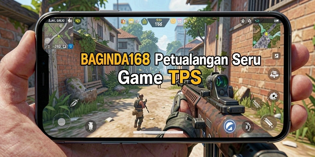 Tangkapan layar utama menunjukkan aksi pertempuran seru di BAGINDA168.