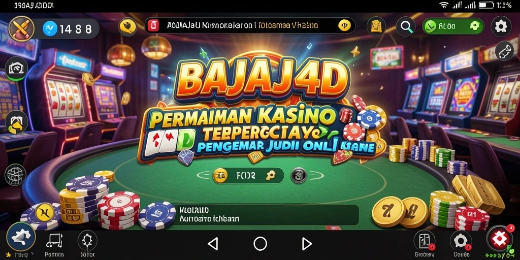 Screenshot utama BAJAJ4D menampilkan gameplay Kasino yang seru.