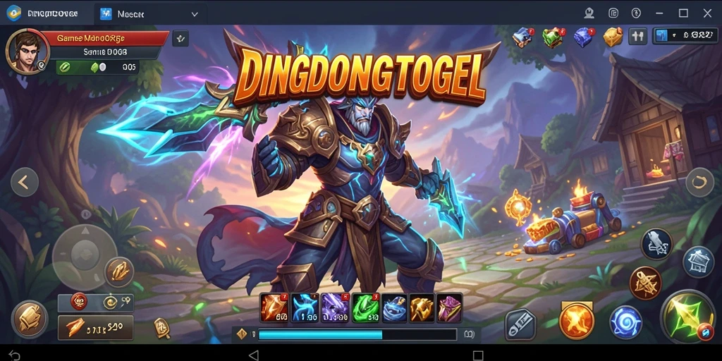 Tampilan gameplay DINGDONGTOGEL yang menarik dan mengasyikkan.