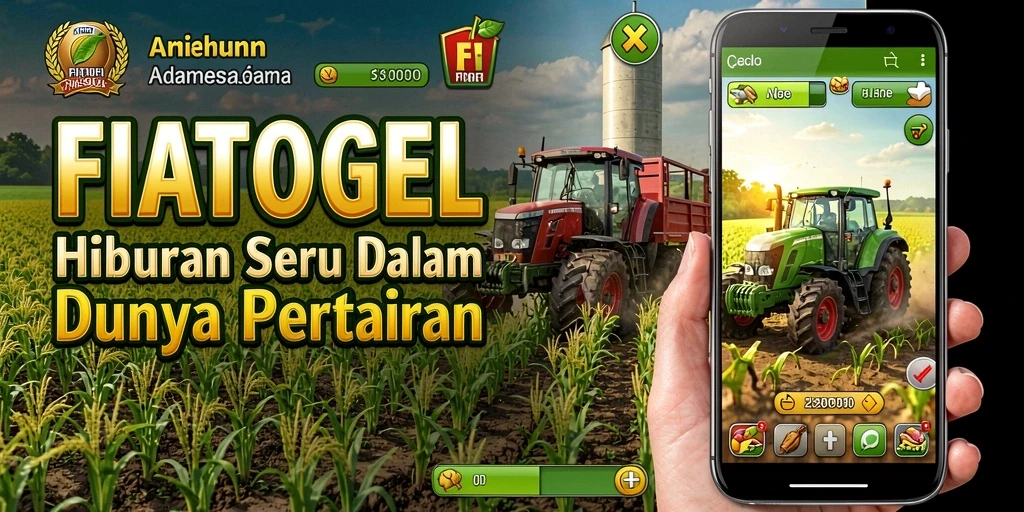 Tampilan gameplay seru dalam dunia pertanian FIATOGEL.