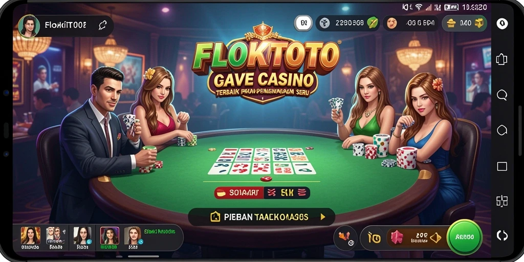 Tampilan gameplay Live Casino yang menarik dan interaktif.