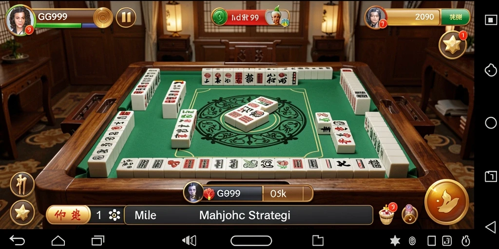 Gameplay menarik dari GG999, menunjukkan tantangan Mahjong dalam sesi permainan.
