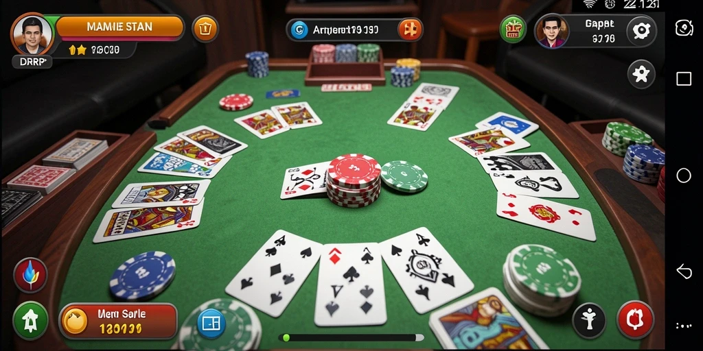 Tampilan gameplay menarik dalam permainan Gaple IDRRP.