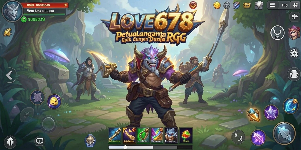 Gameplay RPG yang mendebarkan dan penuh aksi.