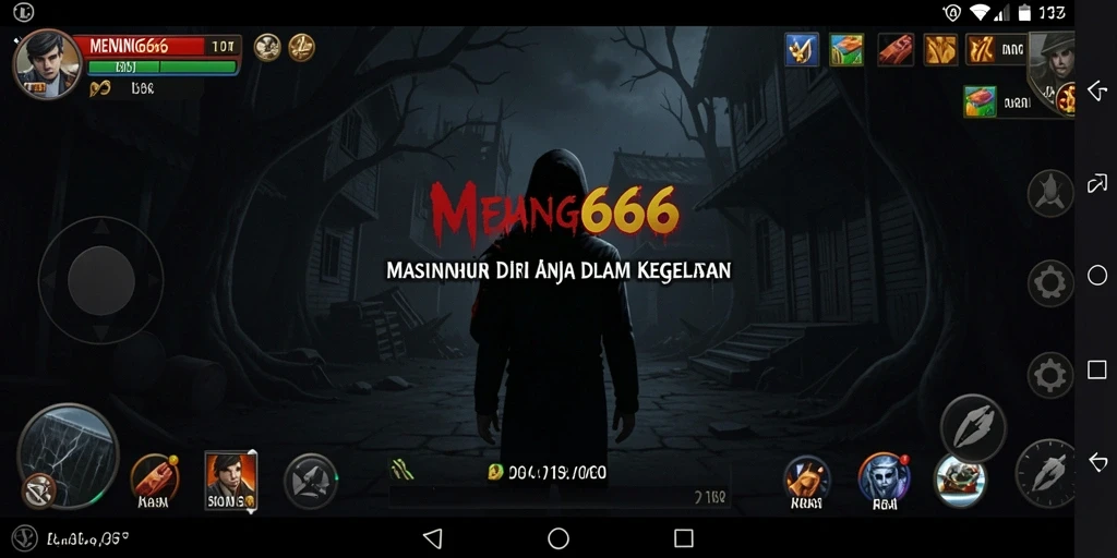 Screenshot menampilkan suasana menyeramkan dalam MENANG666 dengan efek visual yang mengesankan.