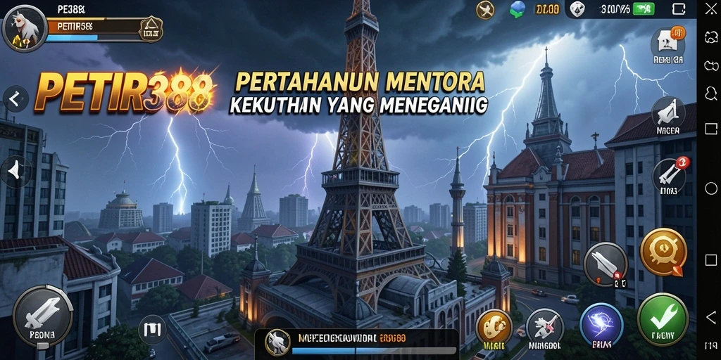 Tangkap keseruan gameplay Tower Defense di PETIR388.