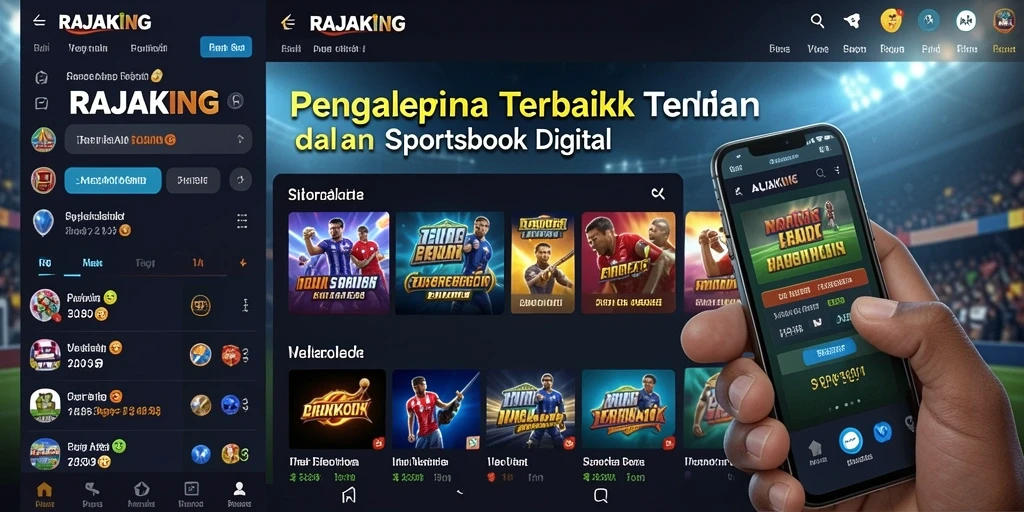 Tampilan gameplay RAJAKING yang menarik dan interaktif.