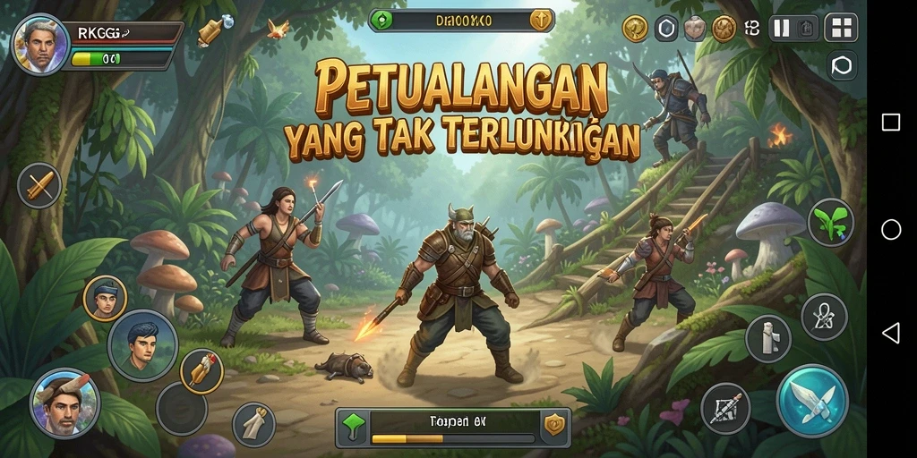 Tangkapan layar RKGG menampilkan aksi seru dalam petualangan yang mendebarkan.