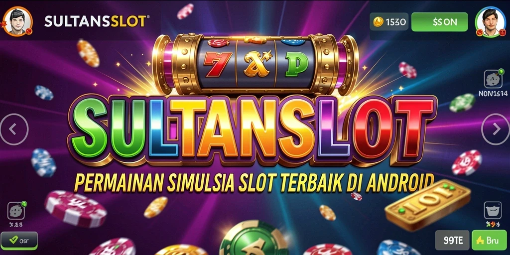 Gameplay menarik SULTANSLOT dengan mesin slot yang berwarna-warni.
