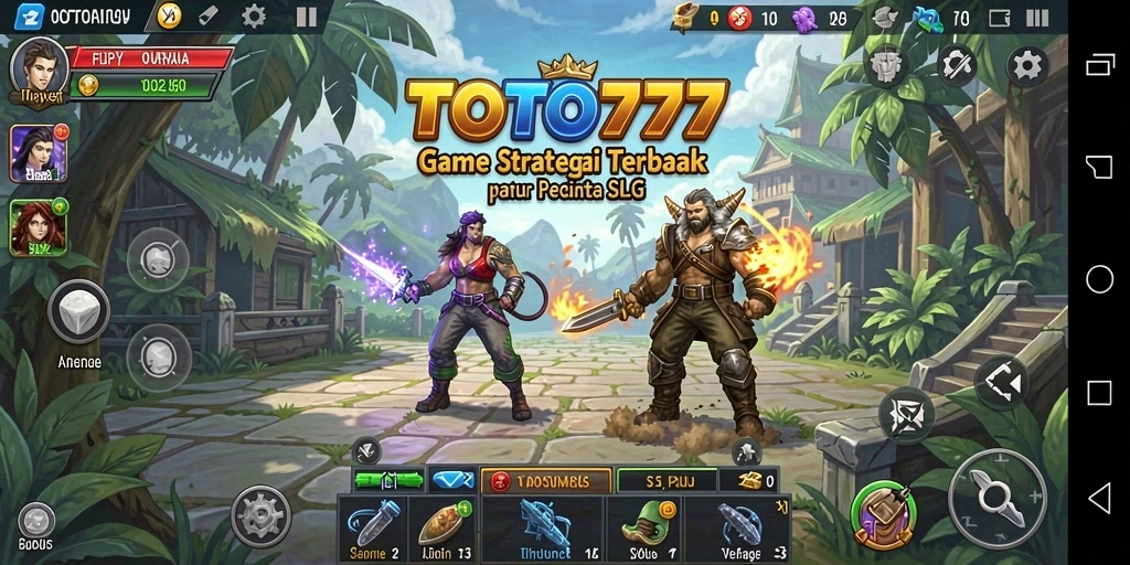 Screenshot TOTO777 menampilkan aksi strategis yang mendebarkan dalam gameplay SLG.